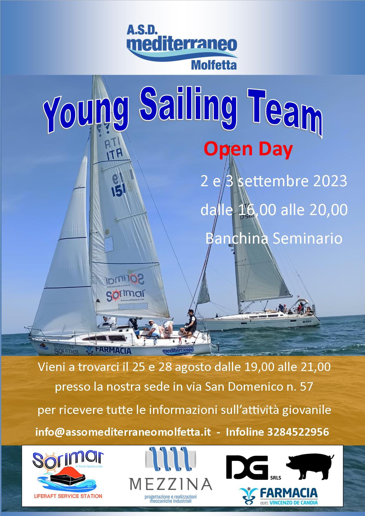 OPEN DAY 2023 – YOUNG SAILING TEAM